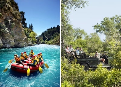 Side Jeep Safari En Rafting