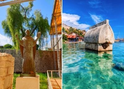 Alanya Naar Demre Myra en Kekova