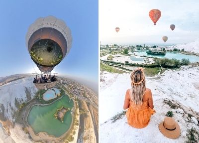 Bodrum Pamukkale Tour met Ballonvaart