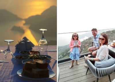 Diner bij Zonsondergang op de Babadağ in Fethiye