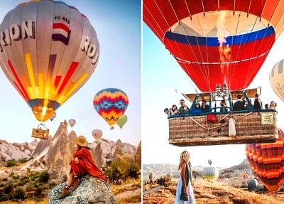 Een luchtballonrit in Cappadocie