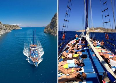 Eilandcruise naar Kos 3 (Boottocht naar Pserimos Kalymnos & Plati)